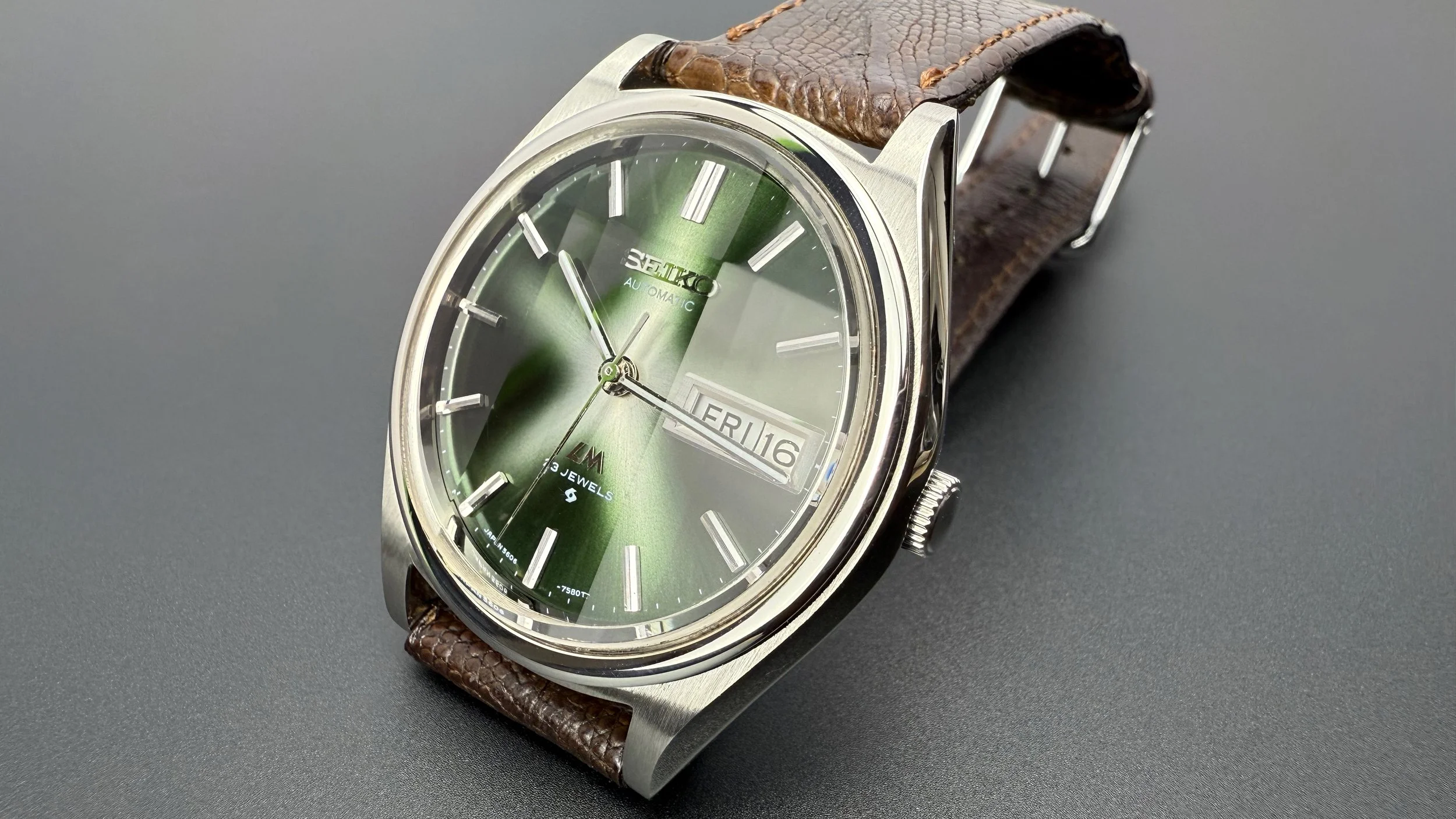 Seiko Lord-Matic 5606-8051 — VintageSeikos.NL